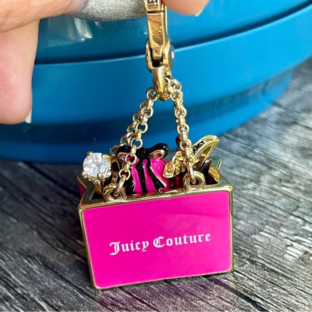 2012 JUICY COUTURE SHOPPING BAG CHARM YJRU6186